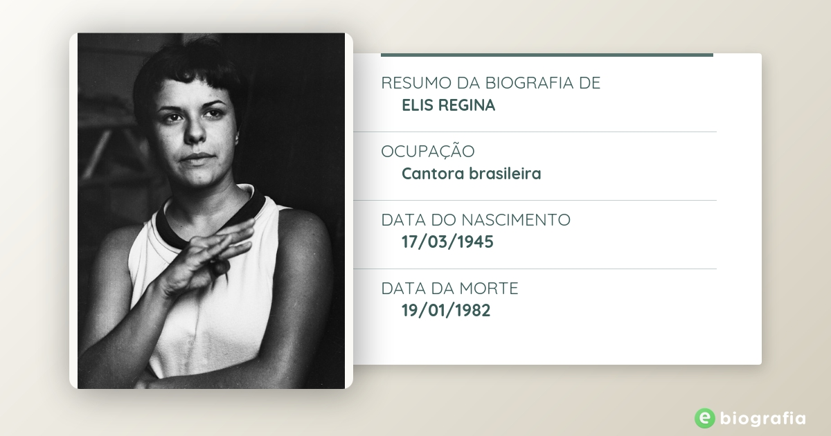 Há 78 anos, nascia Elis Regina, ícone musical brasileiro