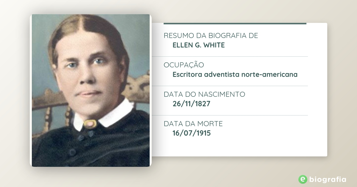 Ellen G. White – Wikipédia, a enciclopédia livre