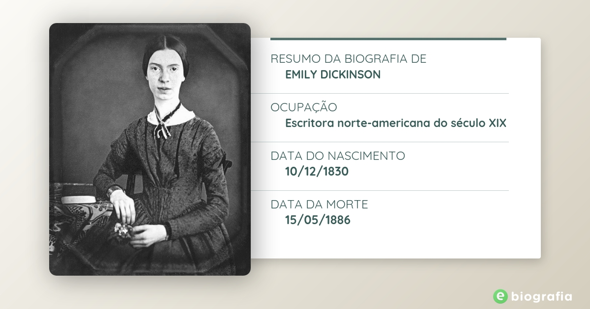 Biografia De Emily Dickinson Ebiografia 0646