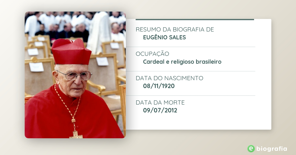 A importância de Dom Eugênio Sales para a Igreja Católica Apostólica Romana  do Brasil