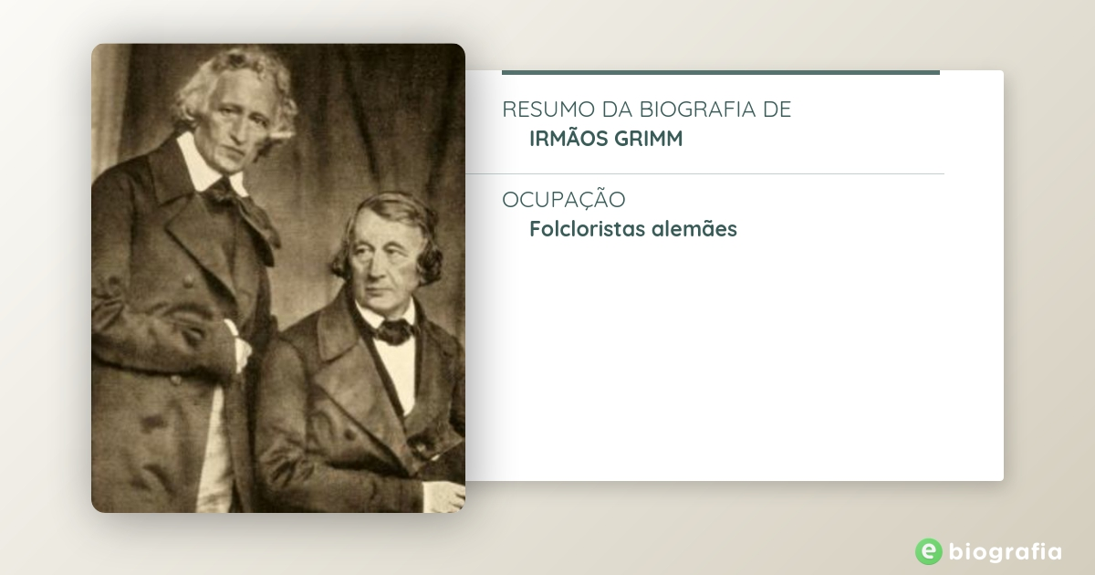 Biografia de Irmãos Grimm - eBiografia