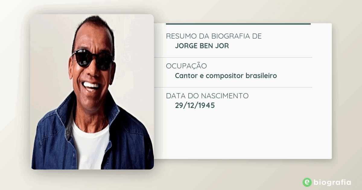 Você sabia que Jorge Ben Jor fez música para dois astros do futebol?