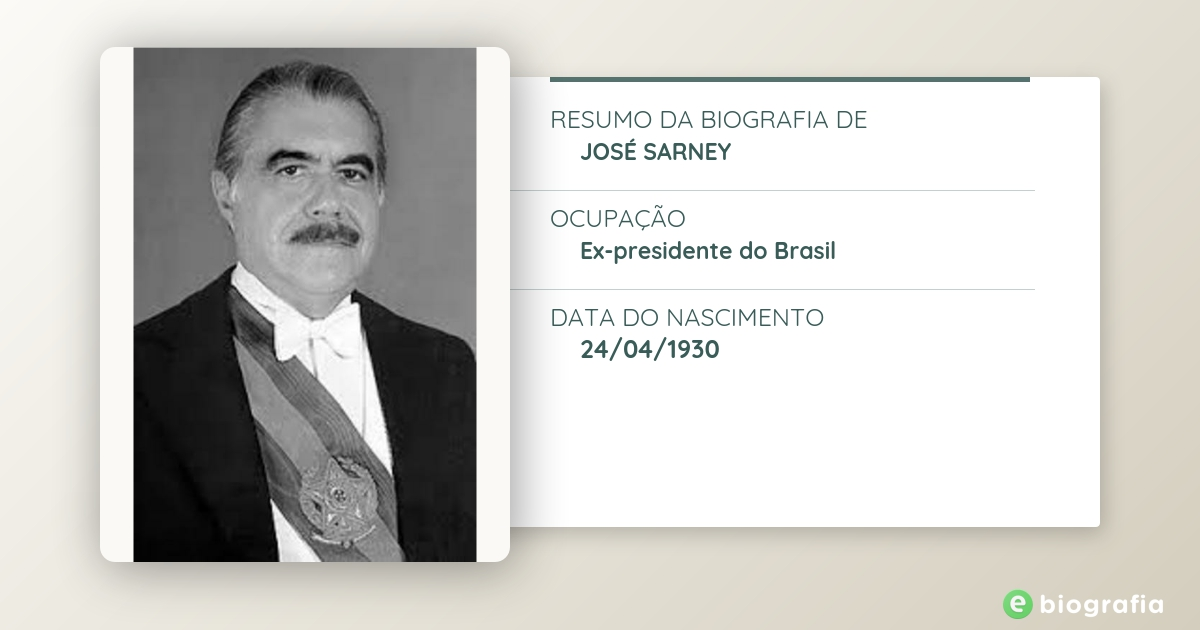 JOSE SARNEY - SESSENTA ANOS DE POLÍTICA