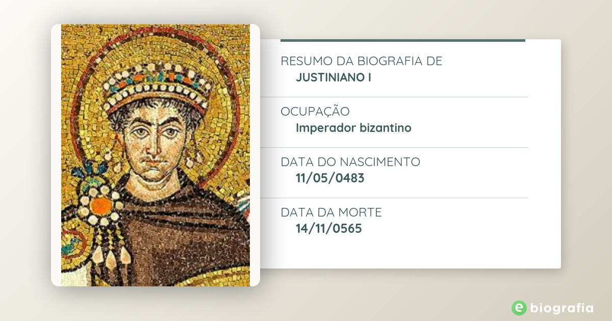 Biografia de Justiniano - eBiografia