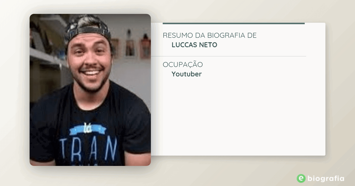 Luccas Neto analisa como se tornou o maior influenciador infantil do país -  Quem