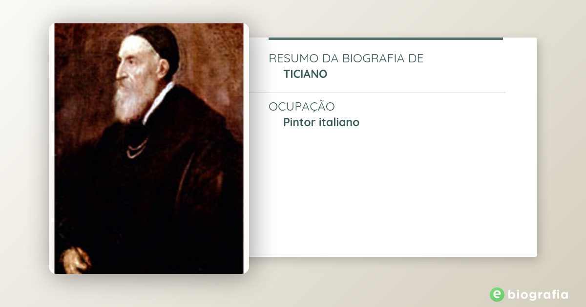 Biografia de Ticiano eBiografia