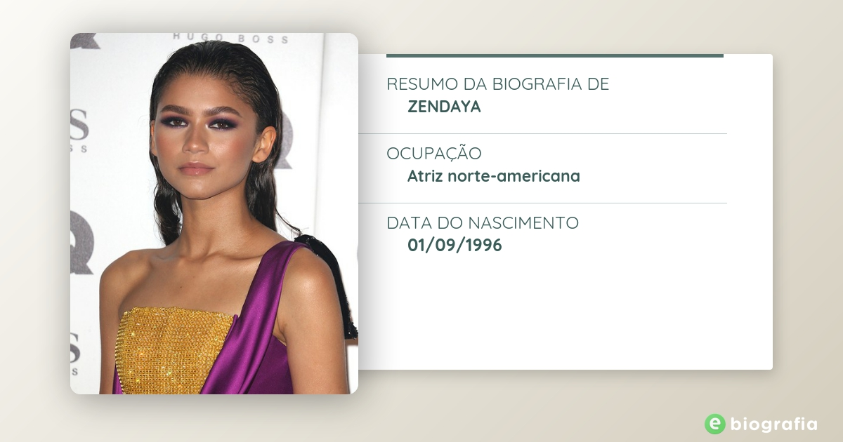 Biografia de Zendaya - eBiografia