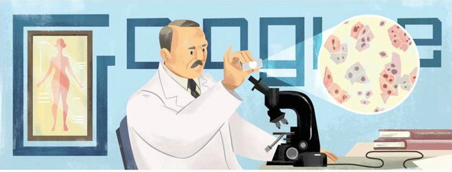 Doodle em homenagem ao Dr.Georgios Papanikolaou