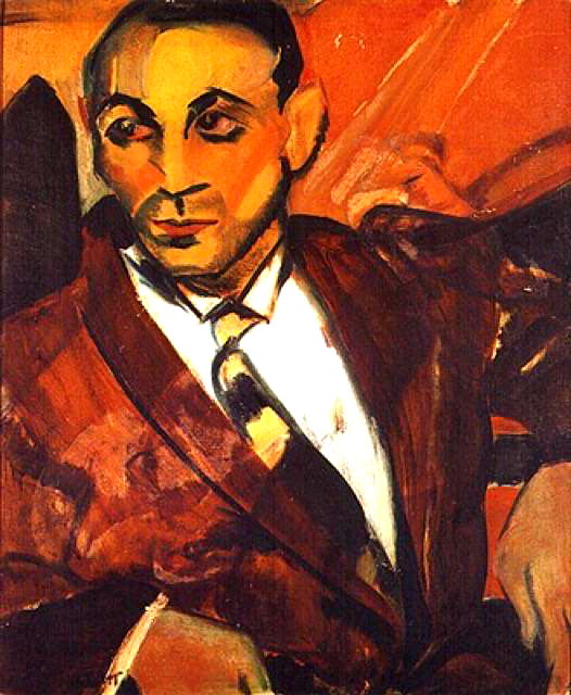 Quadro O homem amarelo (1917)