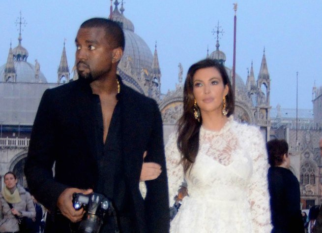  Kim Kardashian e Kanye West