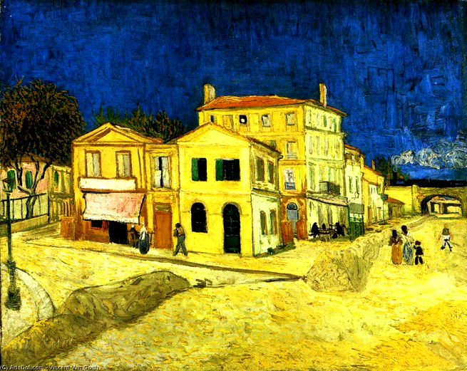 A casa amarela, de Van Gogh
