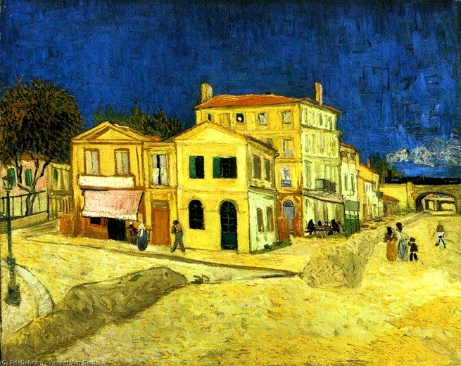 A casa amarela, de Van Gogh
