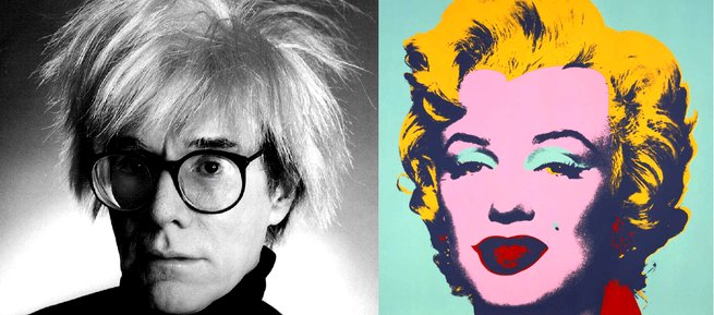 Andy Warhol e Untitled from Marilyn Monroe