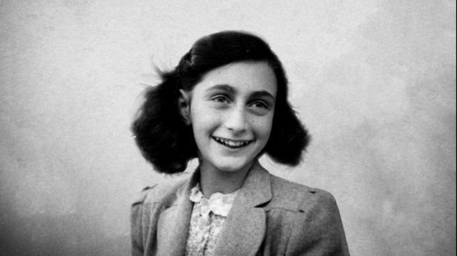 retrato de Anne Frank