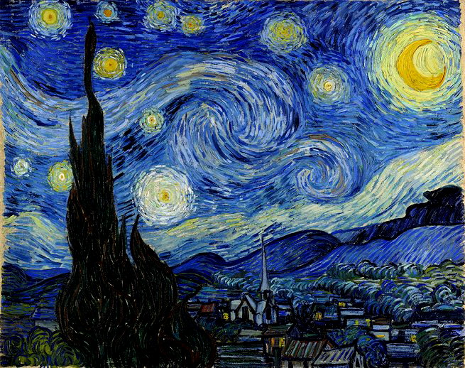 a noite estrelada