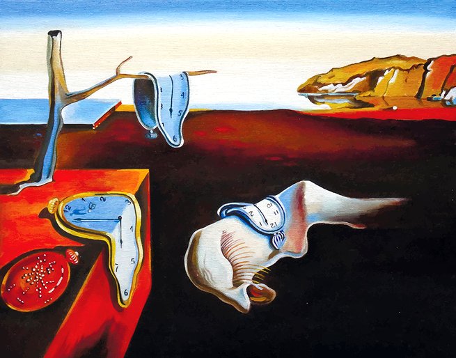 A persistência da memória, de Salvador Dali (1904-1989)