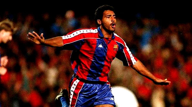 Romario foi um dos grandes nomes do Barcelona