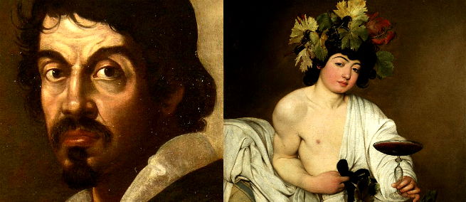 Caravaggio e Baco