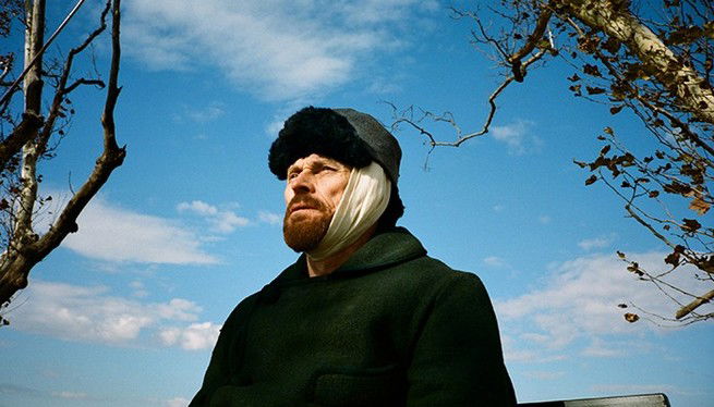 Willem Dafoe como van Gogh