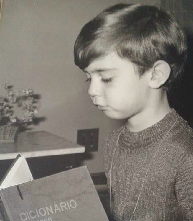 Marcelo Freixo quando era criança