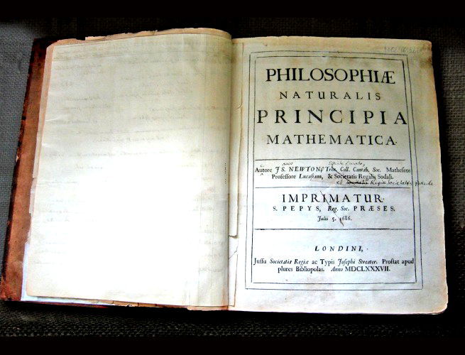 primeira edição de Principia