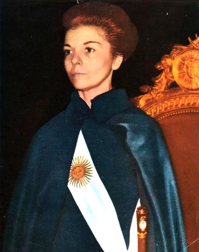 Retrato de Isabel Perón
