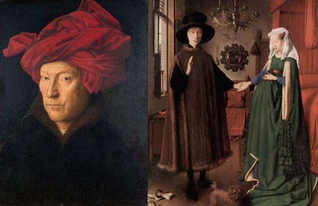 Jan van Eyck e O casal Arnolfini