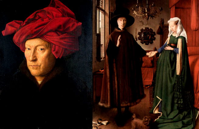 Jan van Eyck e O casal Arnolfini