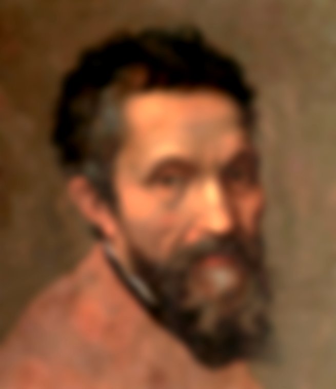 retrato de Michelangelo