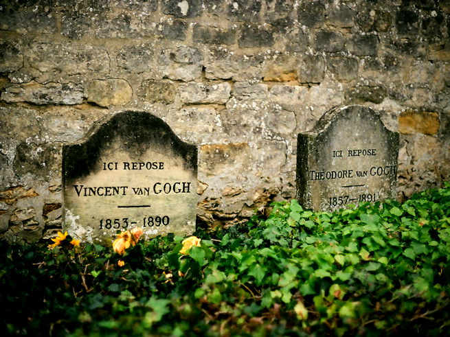 Lápides de Theo e Vincent van Gogh