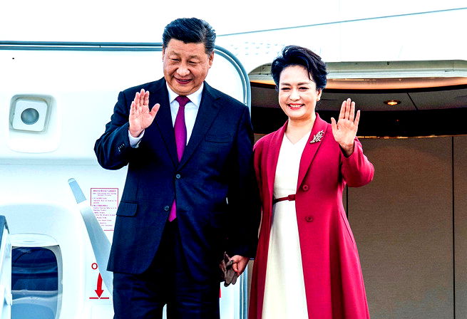 Xi Jinping e Peng Liyuan