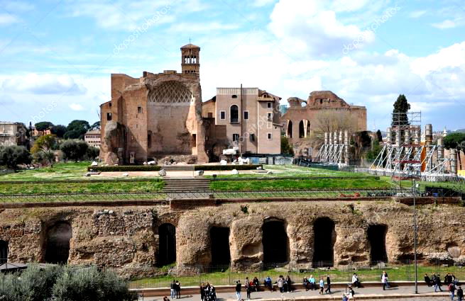 nero - ruinas do domus aurea