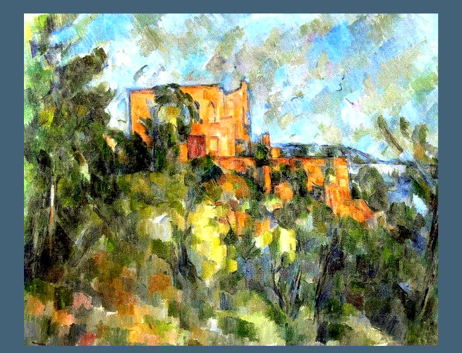 Château noir, 1903-1904 Paul cezzane