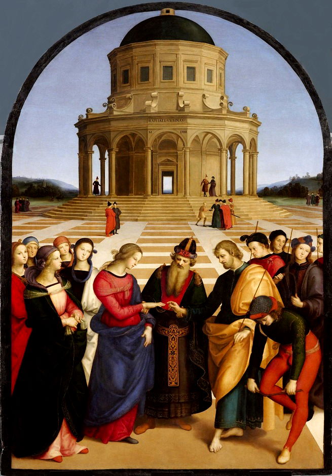 Quadro Casamento da Virgem (1504)