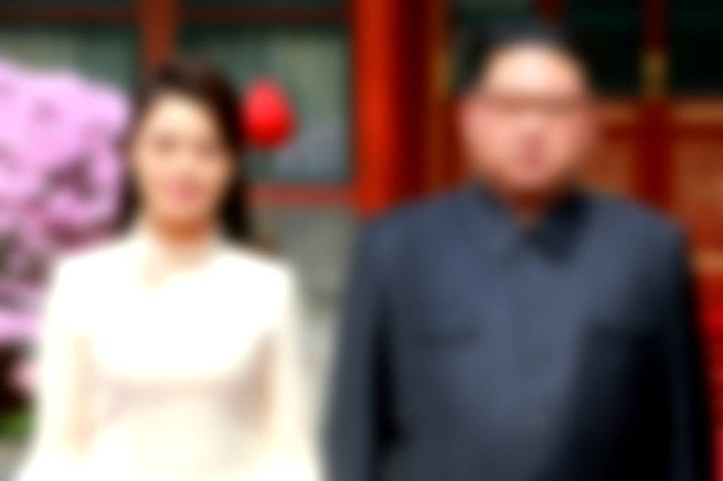 O casal Kim Jong-un e Ri Sol-Ju