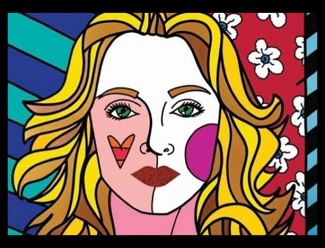 Madonna por Romero Britto