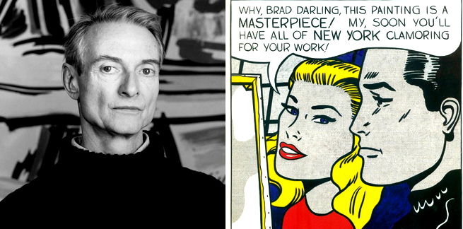 Roy Lichtenstein e Masterpiece