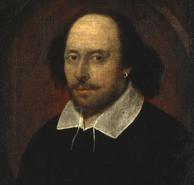 retrato de Shakespeare
