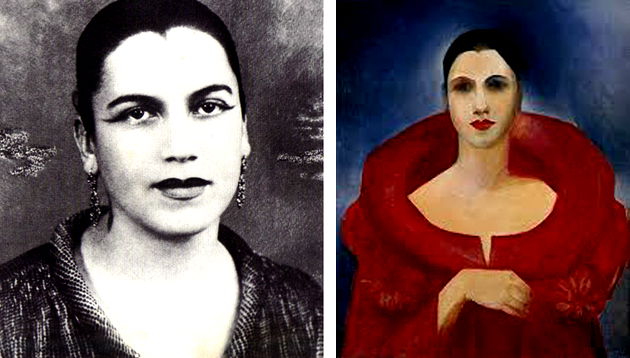 retrato de Tarsila do Amaral