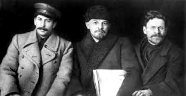 Trotsky, lenin e stalin