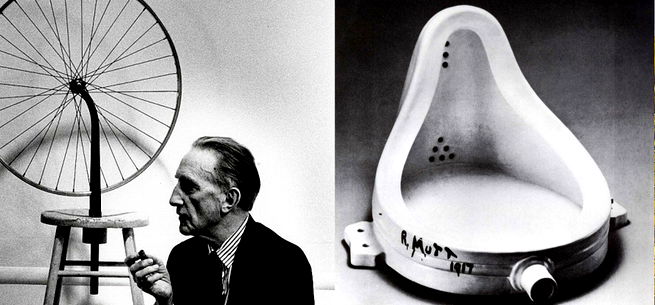 Duchamp e o urinol.