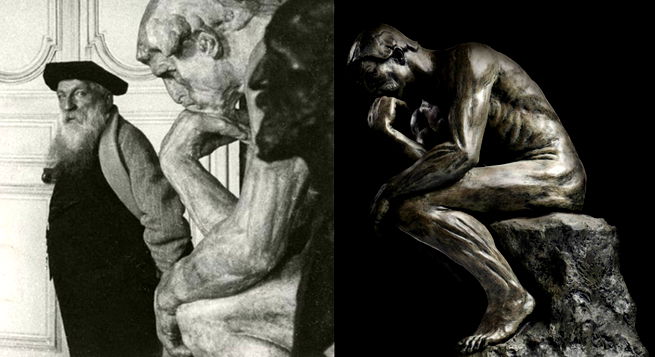 Rodin e o Pensador.