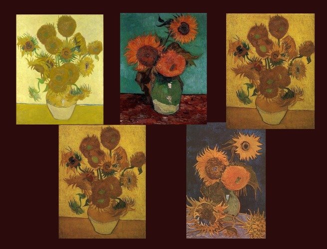 Girassóis de Van Gogh