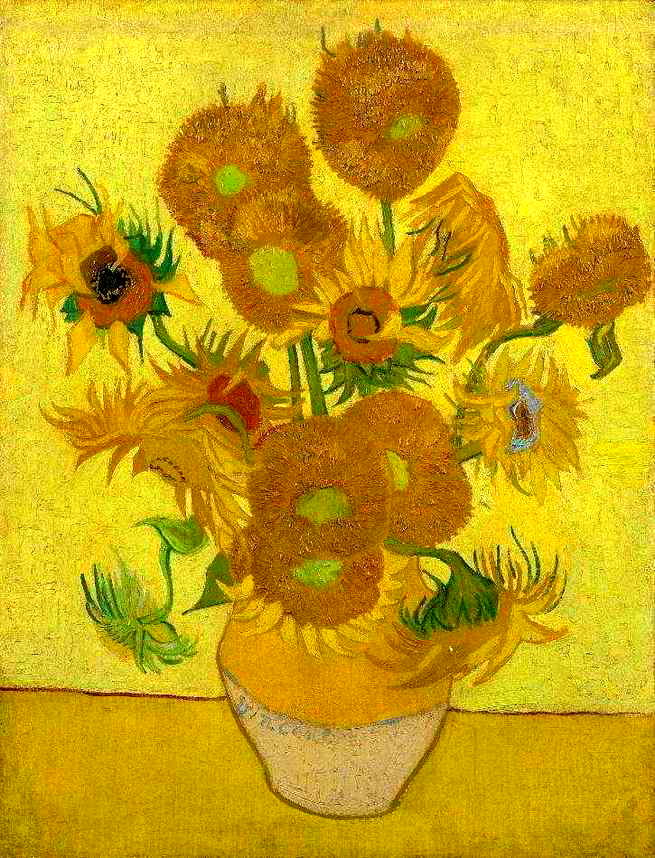 Os girassóis, Van Goh