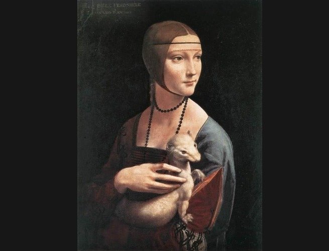Dama com Arminho - obra de Leonardo da Vinci